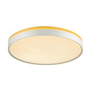 7709/ELN COLOR SN 154 Светильник пластик/желтый LED 76Вт 3000/4000/6000К D500 IP43 CCT KEZO YELLOW
