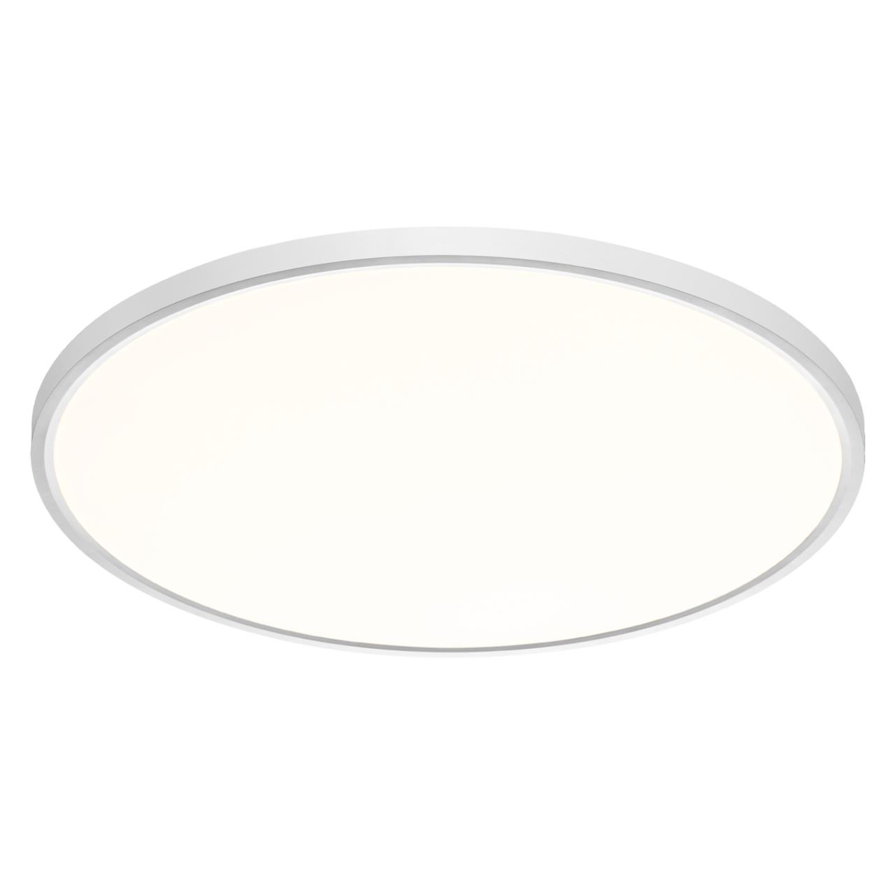 7659/48L MITRA LED SN 551 Светильник пластик/белый LED 48Вт 3000/4000K D600 IP40 ALFA WHITE — изображение 6