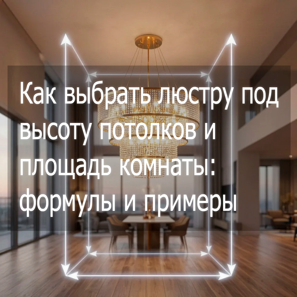 как выбрать люстру