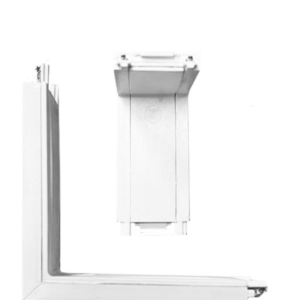 КЛАРУС Соединитель потолок-стена 48V для магнитного ультратонкого шинопровода, белый, 100 шт (Н)